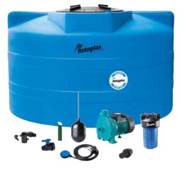 Cisterna 5000L con accesorios