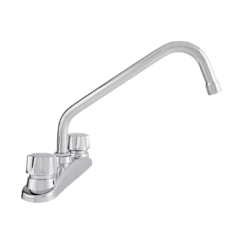 Mezcladora negra mate Urrea 318QC acabado premium anticorrosivo