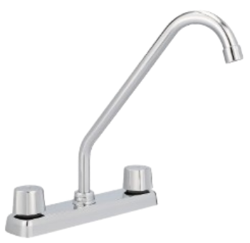 Mezcladora cromada Dica 4318CV fácil limpieza